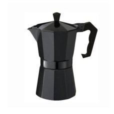 / Гейзерна кавоварка DT-2709 на 9 чашок для газових плит чорна