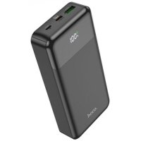 Універсальна мобільна батарея 20000 mAh Hoco J102A Cool figure 20 W повербанк з дисплеєм чорний