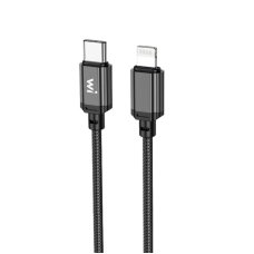 Кабель Wibrand Cobra PD nylon charging data cable for IP 1m Black new