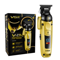 Тример для волосся VGR V-274 Yellow з кераміко-титановими лезами та функцією турбо new