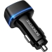 Автомобільний зарядний пристрій з кабелем 2xUSB/micro-USB BOROFONE BZ14 Max 12 W чорний