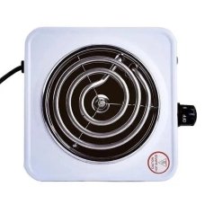 Настільна електроплита спіральна 1 конфорка Tokiwa ТНР-5701 метал 1000 Вт білий