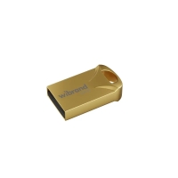 Флеш пам'ять USB 64 GВ Wibrand Hawk USB 2.0 золотистий