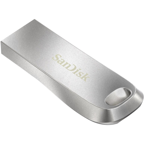 Флеш пам'ять USB 64 GВ San Disk Ultra Luxe USB 3.1 сріблястий