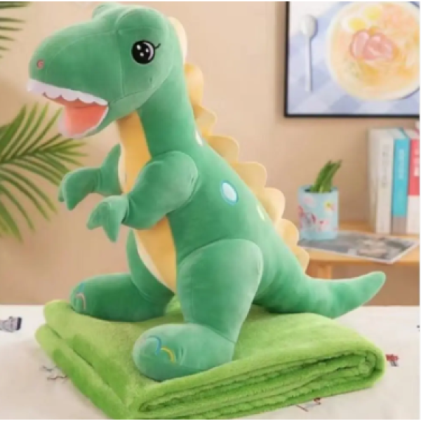 / М'яка іграшка Дракон з пледом 55см new