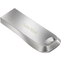 Флеш пам'ять USB 64 GВ San Disk Ultra Luxe USB 3.1 сріблястий