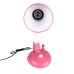 Настільна лампа LED 0109-304 Е27 від мережі рожевий