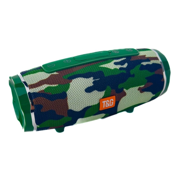 Колонка портативна T&G TG-145 Bluetooth FM камуфляж