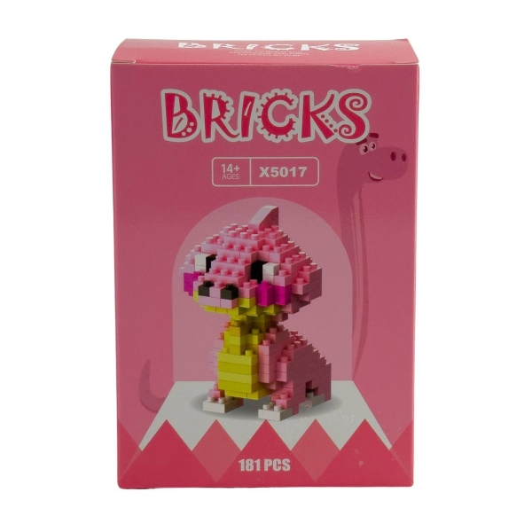 Конструктор піксельний 5017-X Динозавр 181 деталь