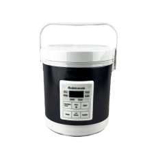 Автомобільна мультиварка 1.6 л 12-24 В від прикурювача білий з чорним