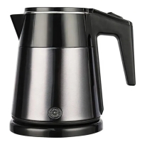 Електрочайник Crownberg CB-9214 нержавіюча сталь 1.8 л чорний зі сріблястим