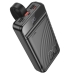 Універсальна мобільна батарея 30000 mAh Hoco J123B Element 22.5 W повербанк з дисплеєм чорний