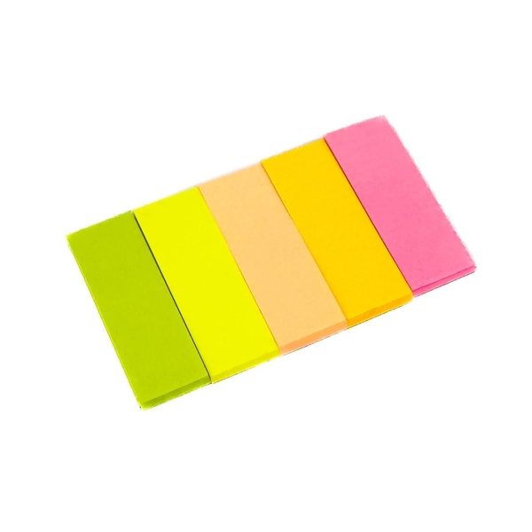 Стікери-закладки клейкі 150 шт 15 х 45 мм Economix Е20935 різнобарвний