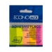 Стікери-закладки клейкі 150 шт 15 х 45 мм Economix Е20935 різнобарвний Стікери-закладки клейкі 150 шт 15 х 45 мм Economix Е20935 різнобарвний
