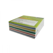 / Блок бумаги склеен 85х85х300л "М" МЕ-0005 Микс Эко