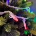 Світлодіодна гірлянда-нитка вулична білий дріт 100 LED Magic Lights ліхтарики 9 м мульти