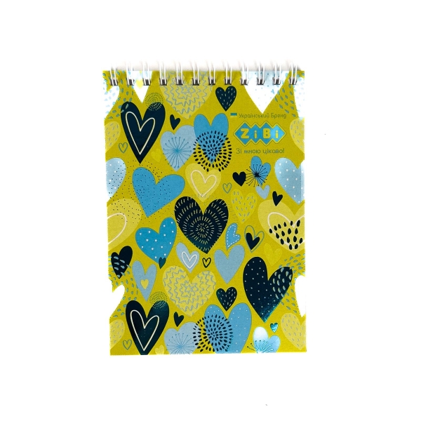 / Блокнот А6 40л ZiBi 12138 патриот картон спир.вверх