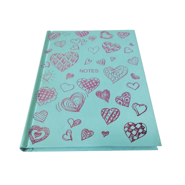 / Блокнот В6 Астра Сердечки 80 листов клетка твердая обложка