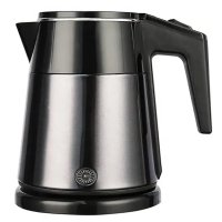 Електрочайник Crownberg CB-9214 нержавіюча сталь 1.8 л чорний зі сріблястим