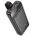 Універсальна мобільна батарея 30000 mAh Hoco J123B Element 22.5 W повербанк з дисплеєм чорний
