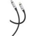 Кабель Type-C/Apple Lightning 1 м XO NB-Q252A 27 Вт чорний