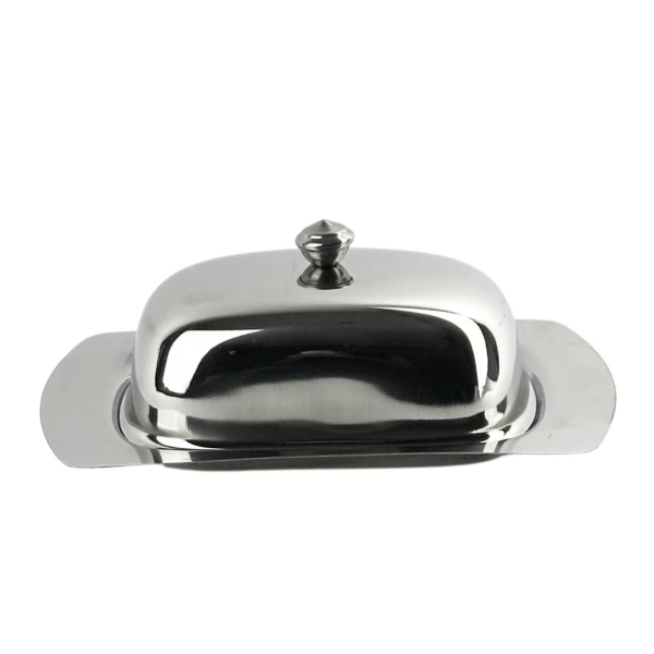 Маслянка Empire 9449 19 х 13 х 10 см сріблястий