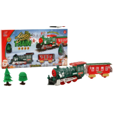/ Новорічний потяг JHX Toys 6636-37, 23 деталі