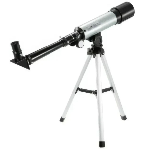 Телескоп дзеркально-лінзовий астрономічний Telescope F36050 HA-152 на штативі сріблястий