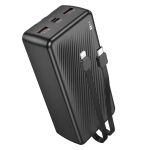 Універсальна мобільна батарея 30000 mAh BOROFONE BJ57B Graceful 22.5 W повербанк чорний