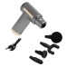 Масажер портативний Massage Gun 187 перкусійний сірий