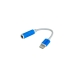 Перехiдник Apple Lightning M/3.5 мм AUX F 4 см J-002 білий