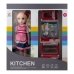 Лялька з кухнею LS820K91 зі світловими та звуковими ефектами 30 см різнобарвний