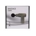 Масажер портативний Massage Gun 187 перкусійний сірий