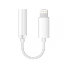 Аудіо адаптер AUX(3,5) - Lightning J-002 (Bluetooth) White new
