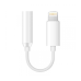 Перехiдник Apple Lightning M/3.5 мм AUX F 4 см J-002 білий Перехiдник Apple Lightning M/3.5 мм AUX F 4 см J-002 білий