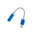 Перехiдник Apple Lightning M/3.5 мм AUX F 4 см J-002 білий Перехiдник Apple Lightning M/3.5 мм AUX F 4 см J-002 білий