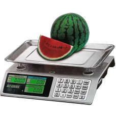 / Ваги торговельні електронні Alfasonic AS-A099 50 кг, кнопки, метал