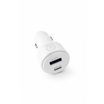 Автомобільний зарядний пристрій Type-C+USB WUW C242 38 W білий