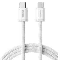 Кабель Type-C/Type-C 2 м Baseus Dynamic 4 100 Вт білий