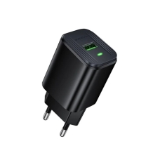 Мережевий зарядний пристрій BOROFONE BAS82A Star single port QC3.0 charger (EU) Black new