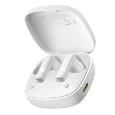 Навушники бездротові вакуумні Baseus E20 Bowie Bluetooth білий