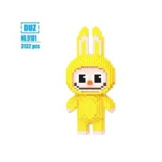 Конструктор Magic Blocks "ЛАБУБУ" ЖОВТИЙ 33см, 9181 new