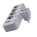 Мережевий фільтр 4 розетки PNS-01/8625UL з нічником 2хUSB/Type C 10 А білий Мережевий фільтр 4 розетки PNS-01/8625UL з нічником 2хUSB/Type C 10 А білий