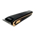Бездротова машинка для стрижки волосся VGR V-022 USB 3 насадки чорний з золотистим