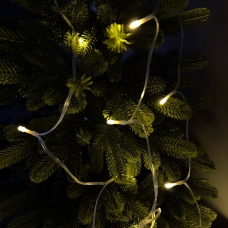 Світлодіодна гірлянда-завіса прозорий дріт 160 LED Magic Lights USB з пультом ліхтарики 2 х 2 м теплий білий