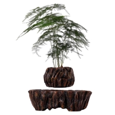 Магнітний левітаційний горщик для рослин HCNT Magnetic Levitating Pot M5B-PW Brown new