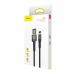 Кабель USB/Apple Lightning 1 м Baseus Cafule Cable Special Edition 2.4 А чорний