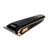Бездротова машинка для стрижки волосся VGR V-022 USB 3 насадки чорний з золотистим
