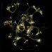 Світлодіодна гірлянда-завіса прозорий дріт 160 LED Magic Lights USB з пультом ліхтарики 2 х 2 м теплий білий Світлодіодна гірлянда-завіса прозорий дріт 160 LED Magic Lights USB з пультом ліхтарики 2 х 2 м теплий білий