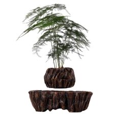 Магнітний левітаційний горщик для рослин HCNT Magnetic Levitating Pot M5B-PW Brown new